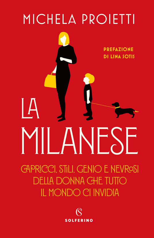 Copertina del libro La milanese di Michela Proietti