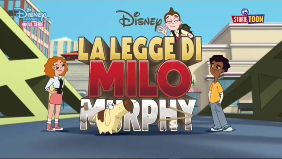 Locandina della serie animata La legge di Milo Murphy