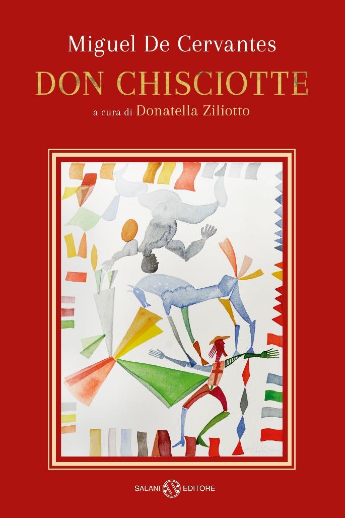 Copertina del libro Don Chisciotte nell'adattamento di Donatella Ziliotto