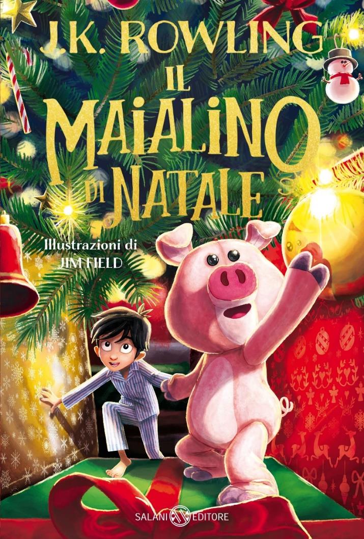 Copertina del libro Il maialino di Natale