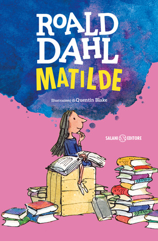 Copertina del libro Matilde di Roald Dahl, ritenuto uno dei romanzi di formazione di maggior successo degli anni Novanta