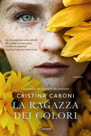 Copertina del romanzo La ragazza dei colori di Cristina Caboni