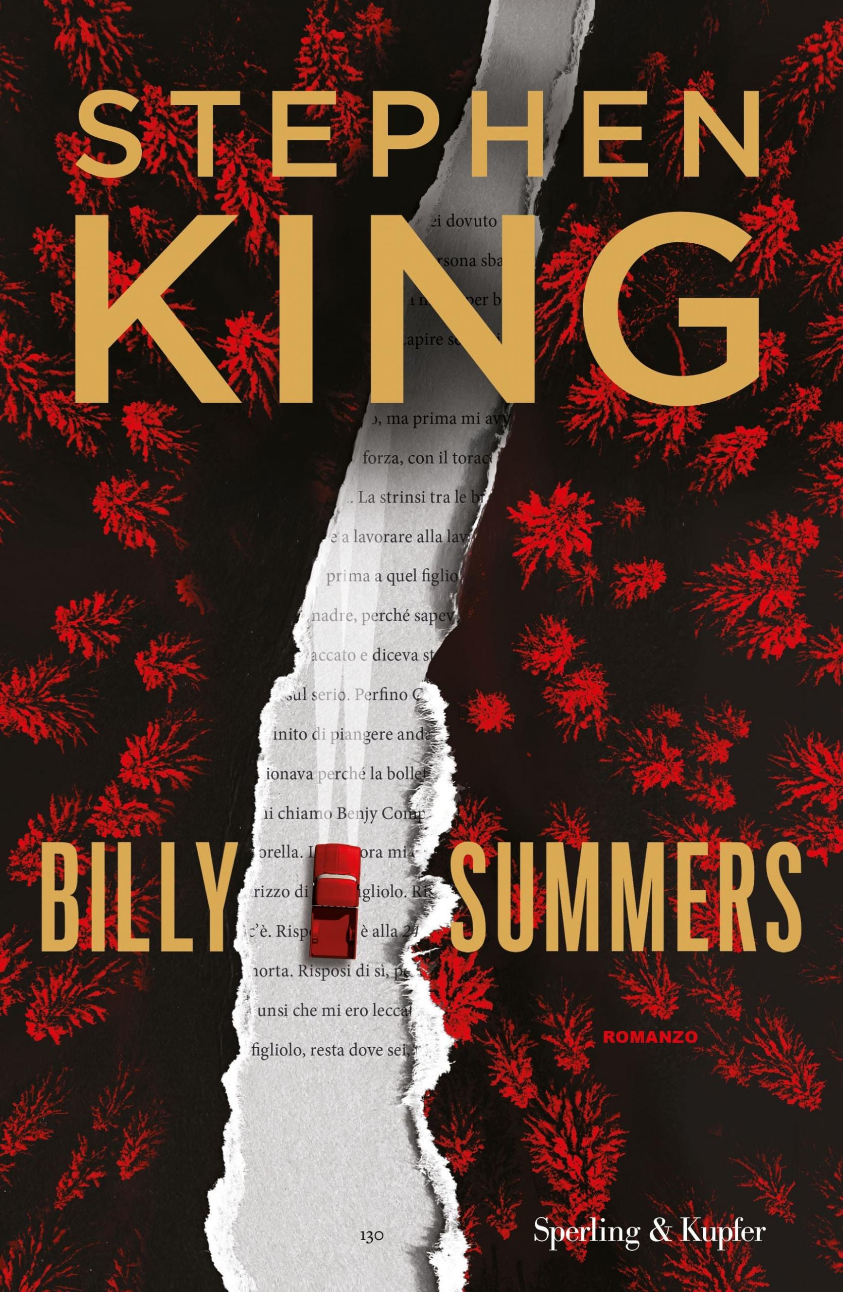 Copertina del libro Billy Summers-min