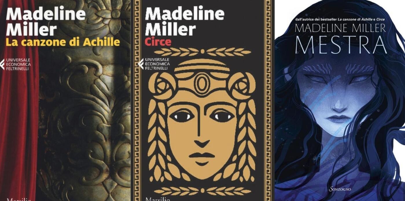 Le copertine dei libri di Madeline Miller