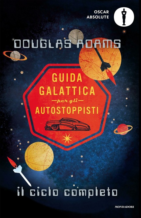 guida galattica per gli autostoppisti, il libro in cui si trova 42, la risposta alla domanda fondamentale sulla vita, l'universo e tutto quanto