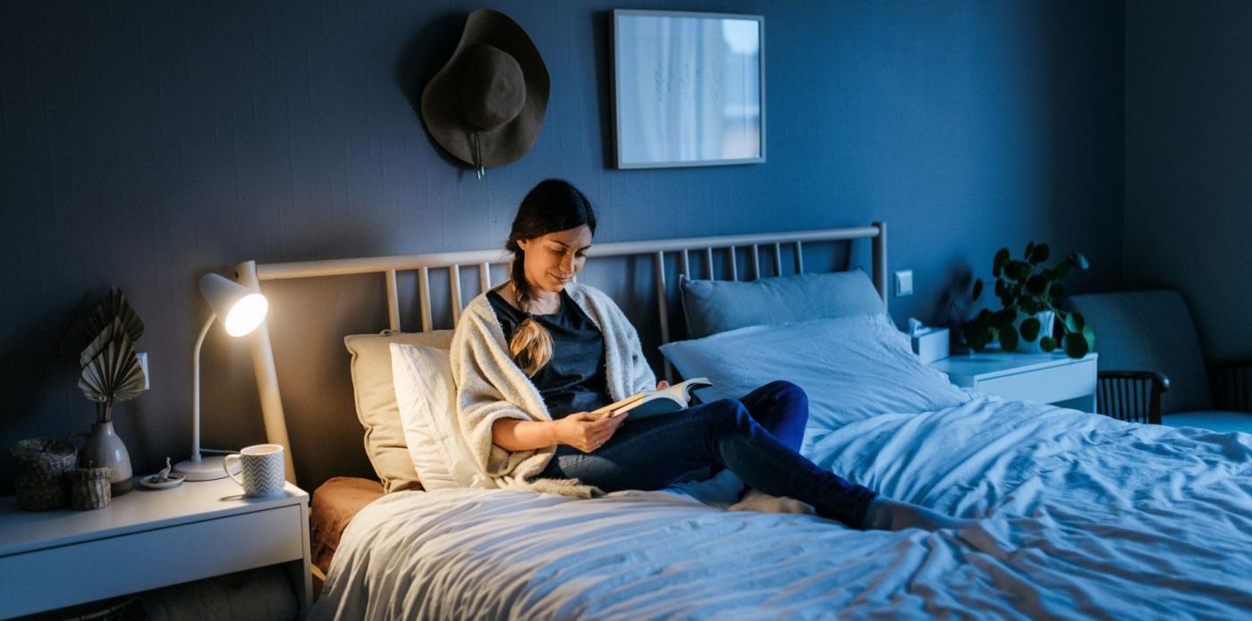 leggere libri a letto