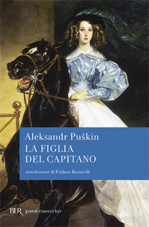copertina del romanzo storico La figlia del capitano di Puskin