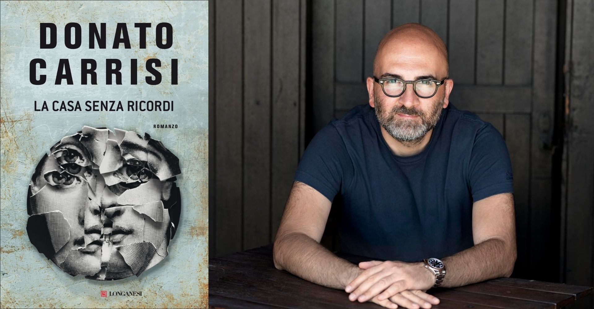 Il maestro del thriller Donato Carrisi protagonista al Salone del libro di Torino