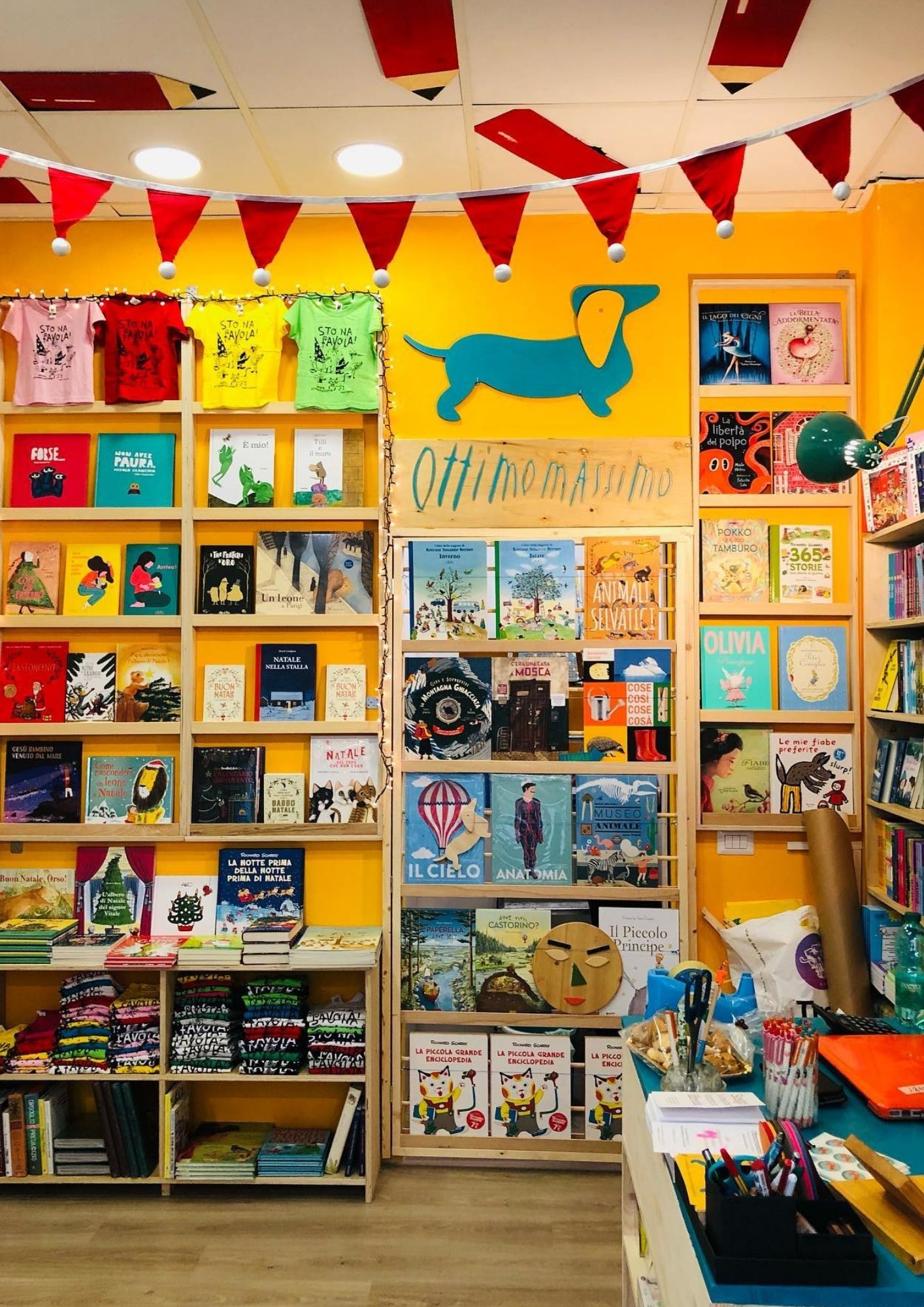 La libreria Ottimomassimo di Roma