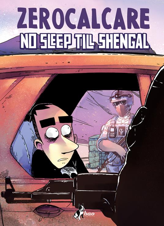 copertina dell'ultimo libro di zerocalcare, no sleep till shengal