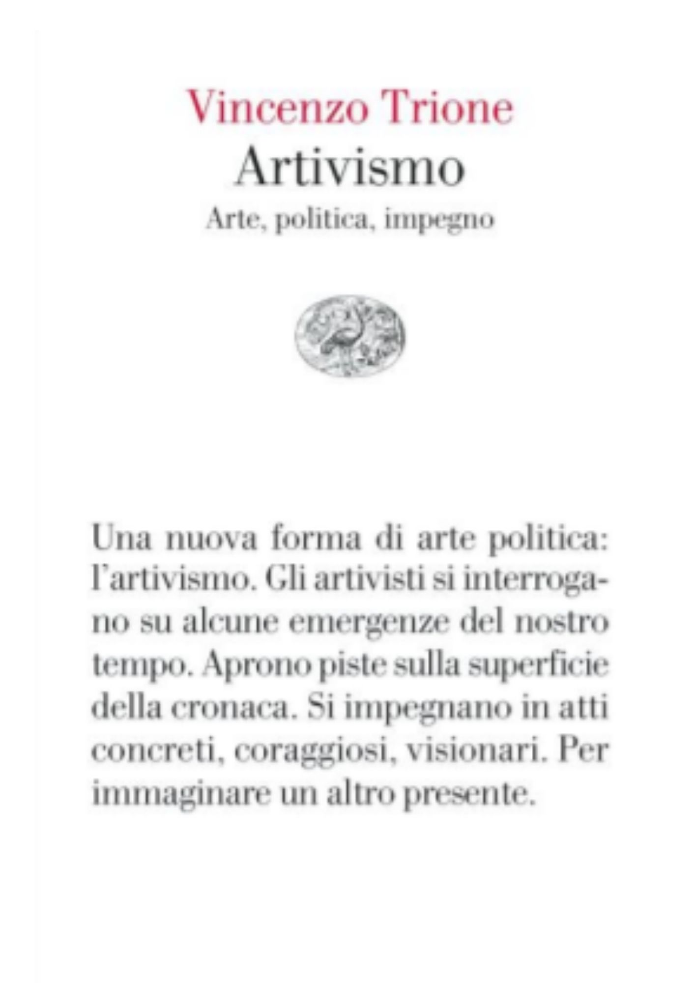 Artivismo libri da leggere 2022