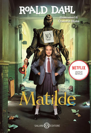 copertina del libro matilde dal quale è tratto un film musical di netflix