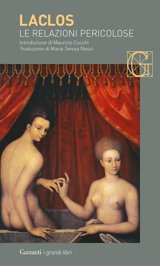 Copertina del libro Le relazioni pericolose di Choderlos de Laclos, esempio di romanzo epistolare francese