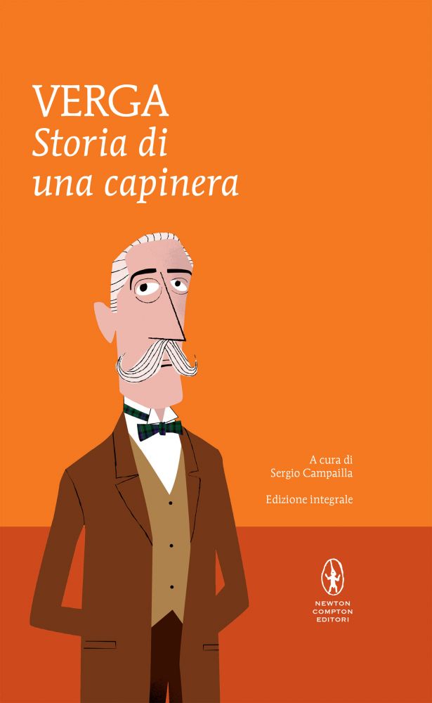 Copertina del romanzo epistolare Storia di una capinera di Giovanni Verga