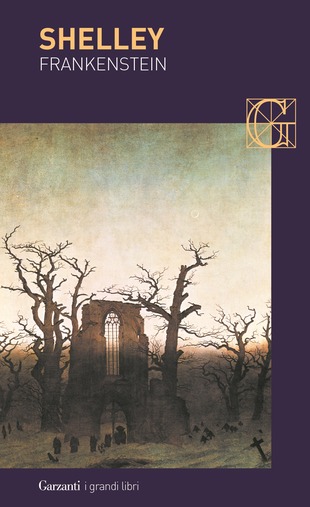 Copertina di Frankenstein di Mary Shelley, romanzo epistolare inglese