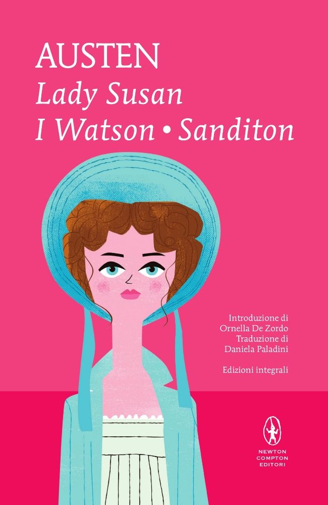 Copertina di un libro di opere di Jane Austen, contenente anche il romanzo epistolare Lady Susan