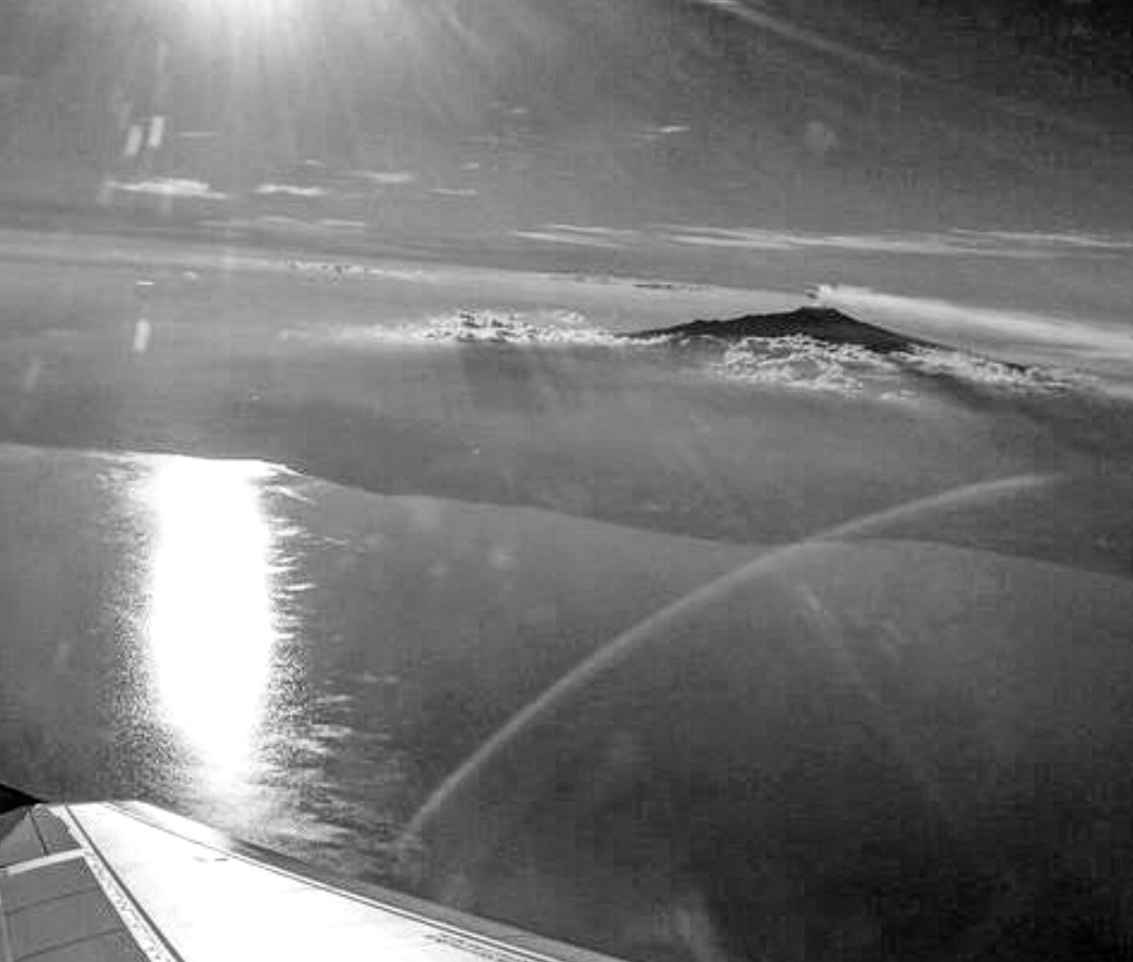 Foto aerea dell'Etna