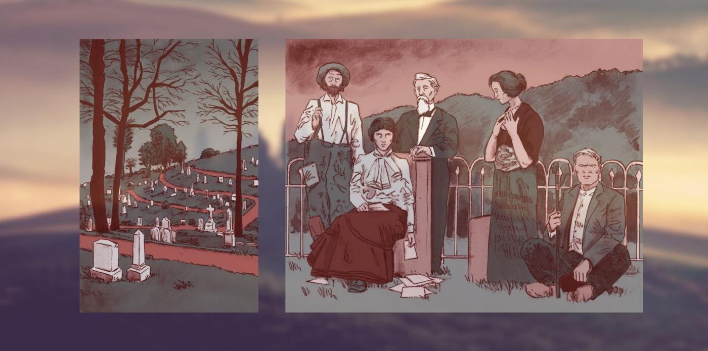 Antologia di Spoon River di Edgar Lee Masters Illustrazioni di Giovanni Gioz Scarduelli