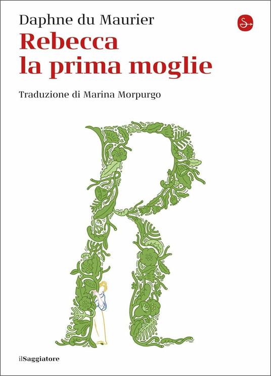 Copertina del libro Rebecca la prima moglie, romanzo gotico di Daphne du Maurier