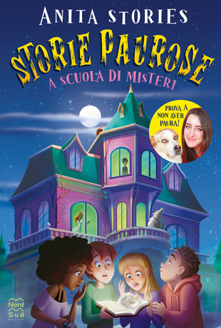 copertina del libro per ragazzi "Storie paurose" di Anita Stories