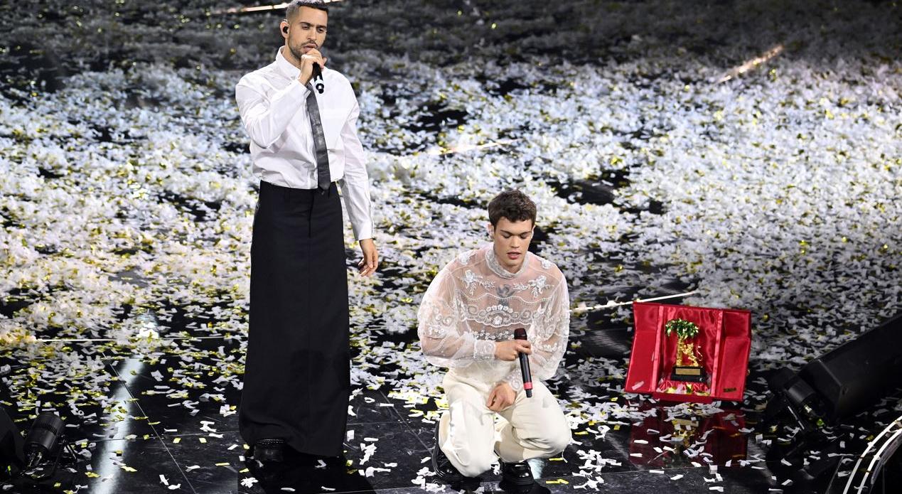 sanremo 2022 mahmood blanco gettyeditorial 7-2-2022