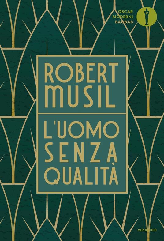 Copertina del romanzo psicologico L'uomo senza qualità