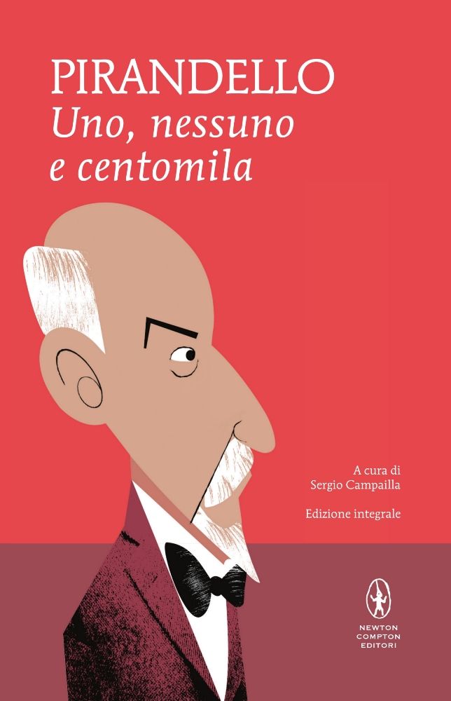 Copertina di Uno, nessuno e centomila, esempio di romanzo psicologico