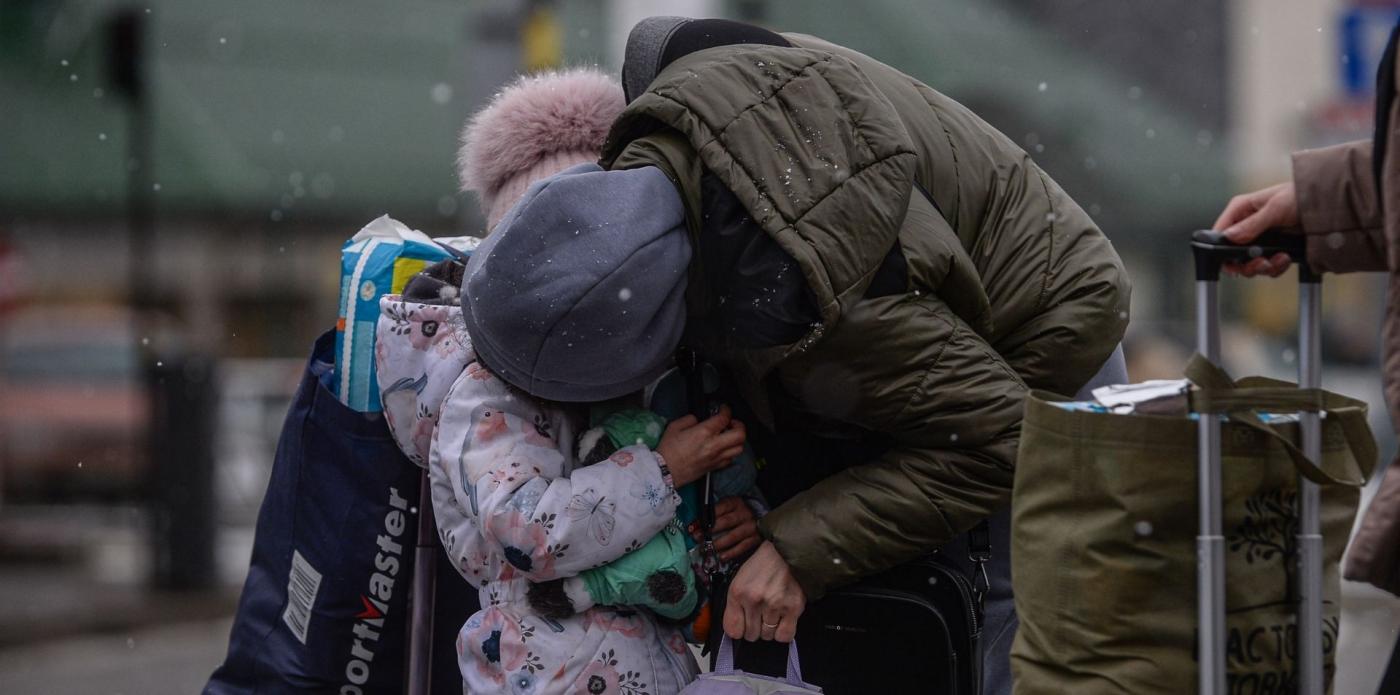 Guerra Ucraina bambini Photo by Omar Marques/Getty 10/03/2022
