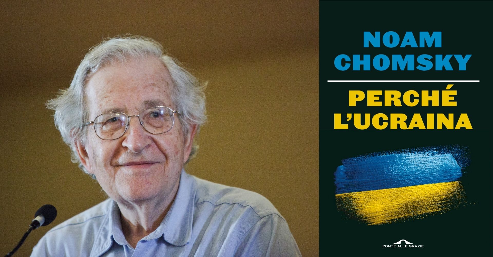 Libro Ucraina - Noam Chomsky foto di James Leynse Corbis gettyeditorial 13-4-2022