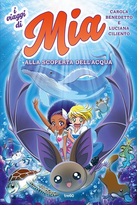 copertina del libro alla scoperta dell'acqua dei viaggi di mia