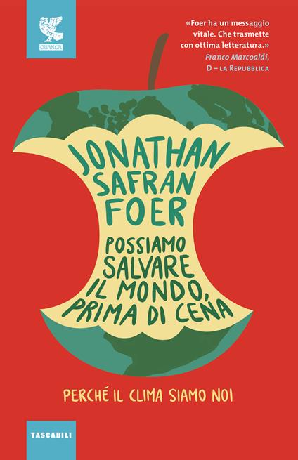 copertina del libro per la giornata della terra possiamo salvare il mondo prima di cena