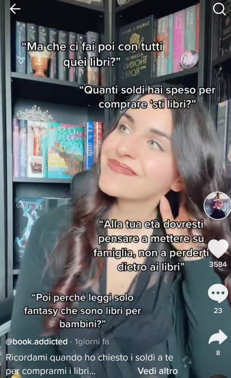 BookTok: l'hashtag che riunisce i lettori su Tik Tok coinvolge bambini e  ragazzi