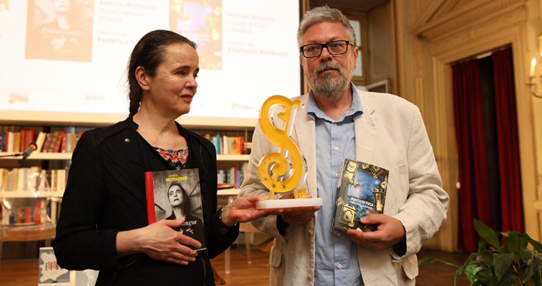 Amélie Nothomb e Mikhail Shishkin - foto di Paolo Properzi