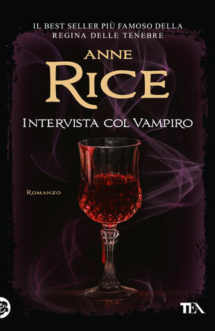 Copertina di Intervista col vampiro, uno dei libri horror di Anne Rice