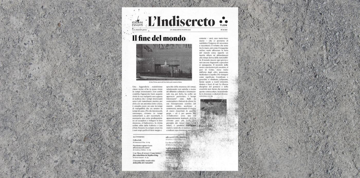 La rivista L’Indiscreto ora è (anche) di carta