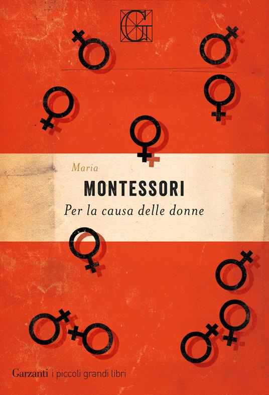 copertina del libro per la causa delle donne di maria montessori