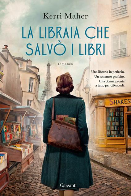 copertina del romanzo la libraia che salvò i libri