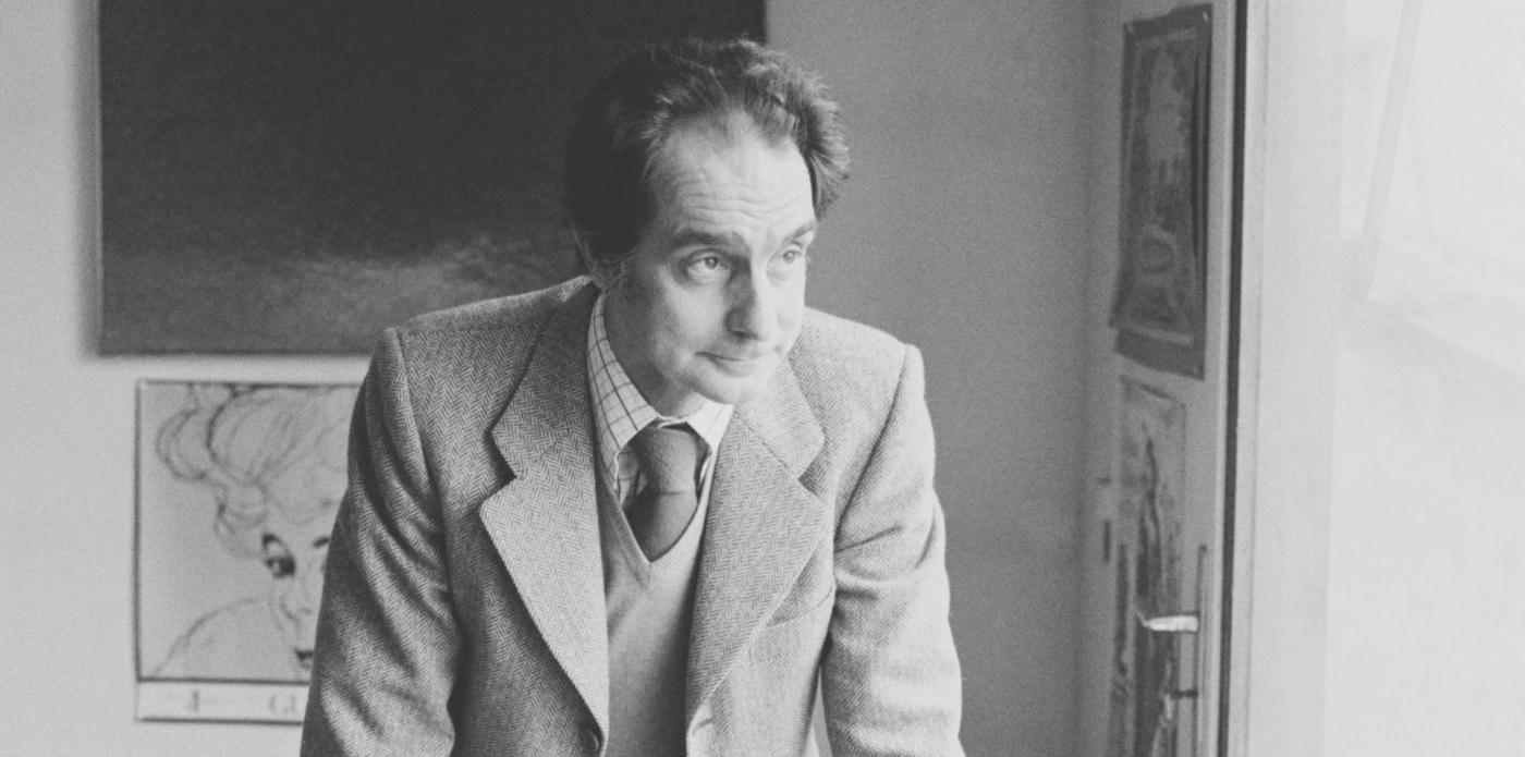 Mezzobusto dello scrittore italiano Italo Calvino