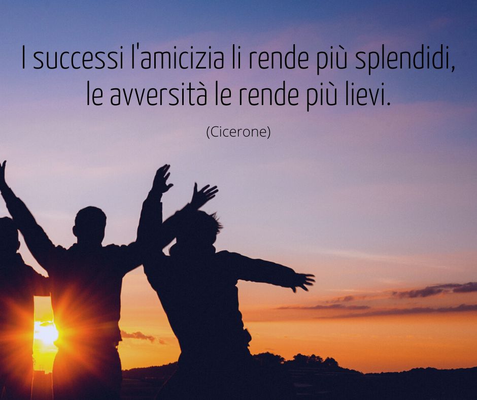 Una frase sull'amicizia di Cicerone