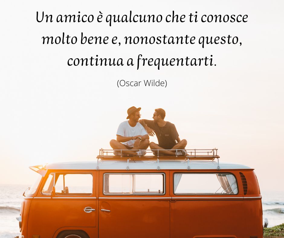 Una frase sull'amicizia di Oscar Wilde