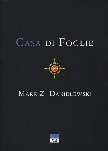 Copertina del libro Casa di foglie di Mark Z. Danielewski