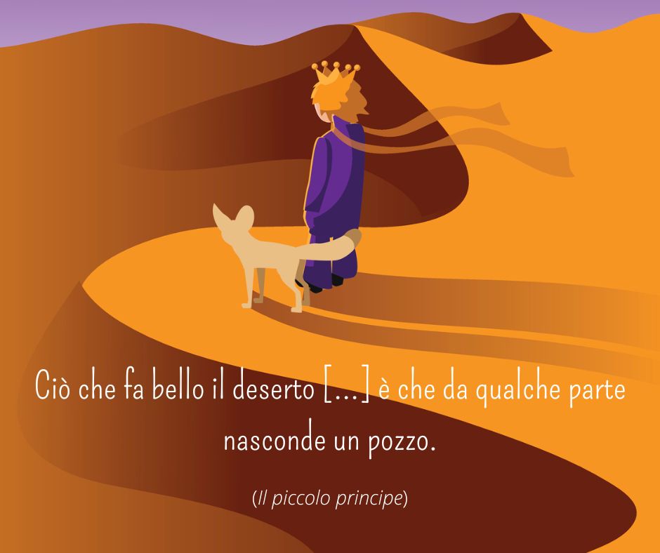 Una citazione di Antoine de Saint-Exupéry