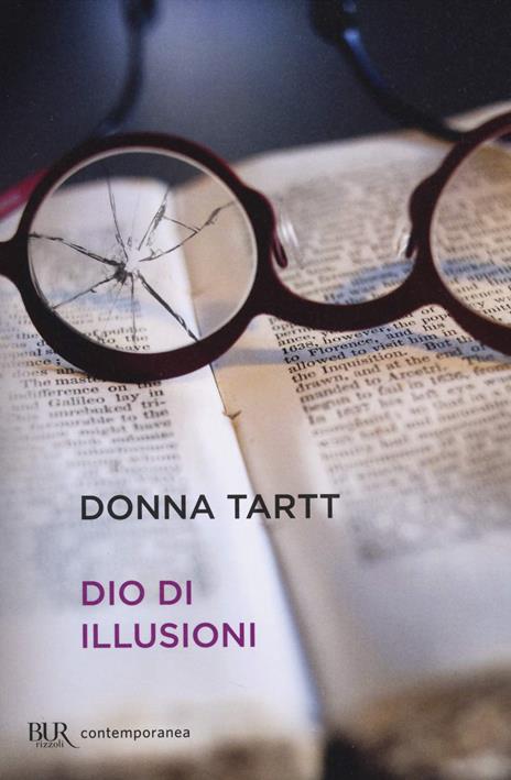 Copertina del romanzo Dio di illusioni di Donna Tartt