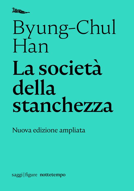 copertina del saggio la società della stanchezza di Byung-chul Han