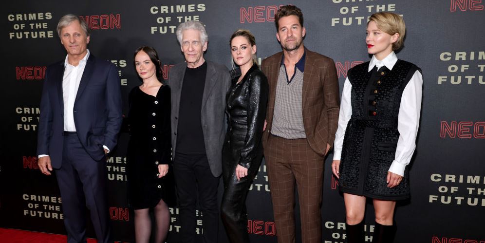 il cast di crimes of the future