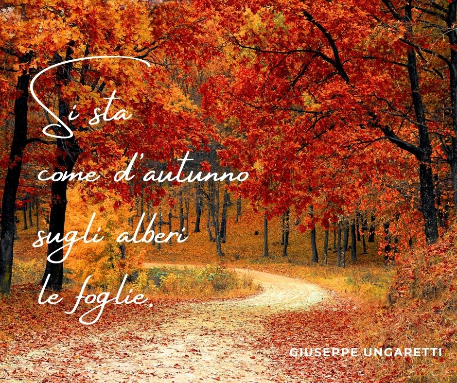 Una delle frasi sull'autunno scritta da Giuseppe Ungaretti