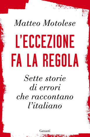 Copertina del libro L'eccezione fa la regola di Matteo Motolese