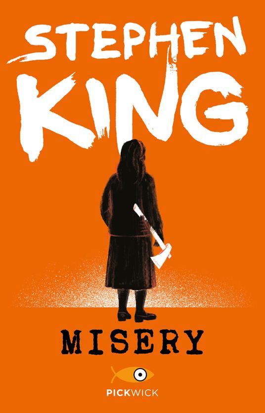 copertina dell'edizione italiana di misery di stephen king