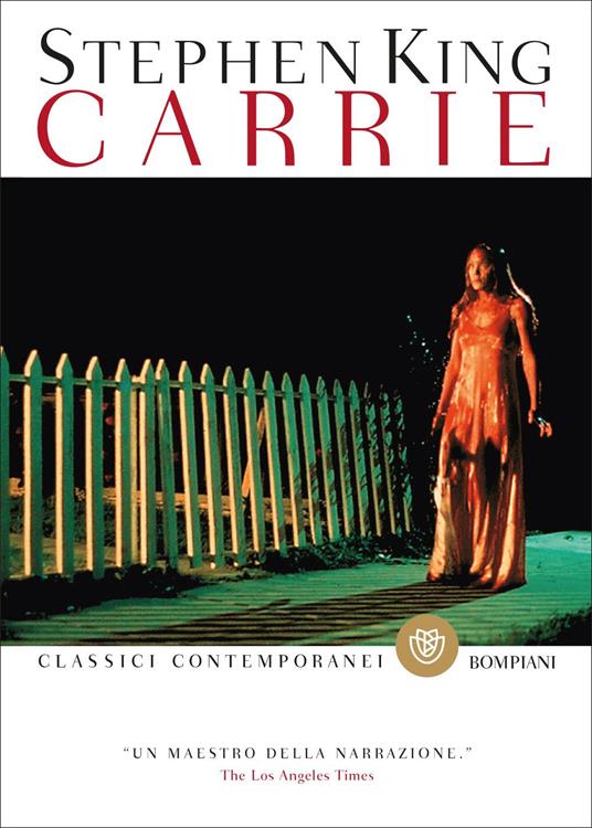 copertina di carrie, il primo libro di stephen king