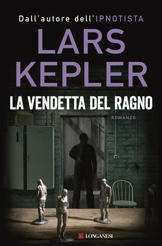 Copertina de La vendetta del ragno, nuovo libro thriller del 2022